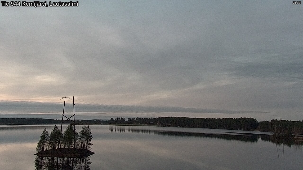 Kelikamerat Kuva Tie 944 Kemijärvi, Lautasalmi, Kemijärvi, Lappi