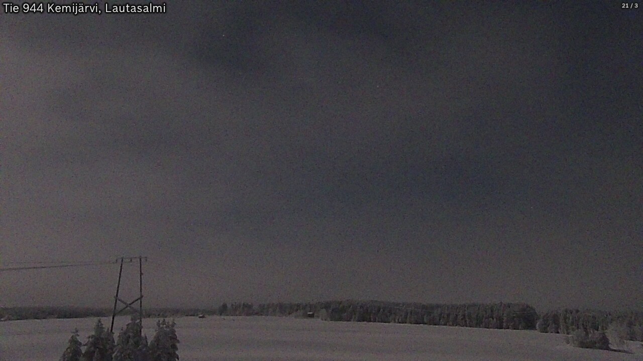 Kelikamerat Kuva Tie 944 Kemijärvi, Lautasalmi, Kemijärvi, Lappi