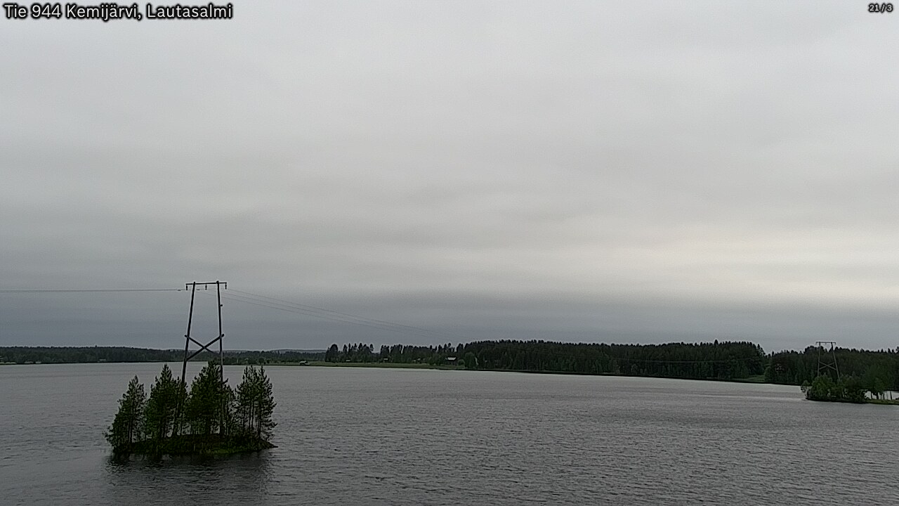 Kelikamerat Kuva Tie 944 Kemijärvi, Lautasalmi, Kemijärvi, Lappi