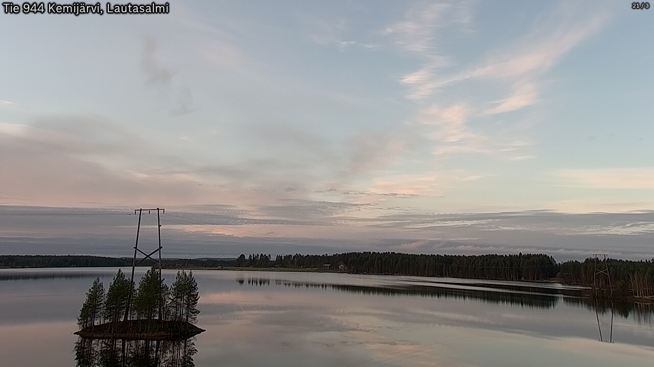 Kelikamerat Kuva Tie 944 Kemijärvi, Lautasalmi, Kemijärvi, Lappi