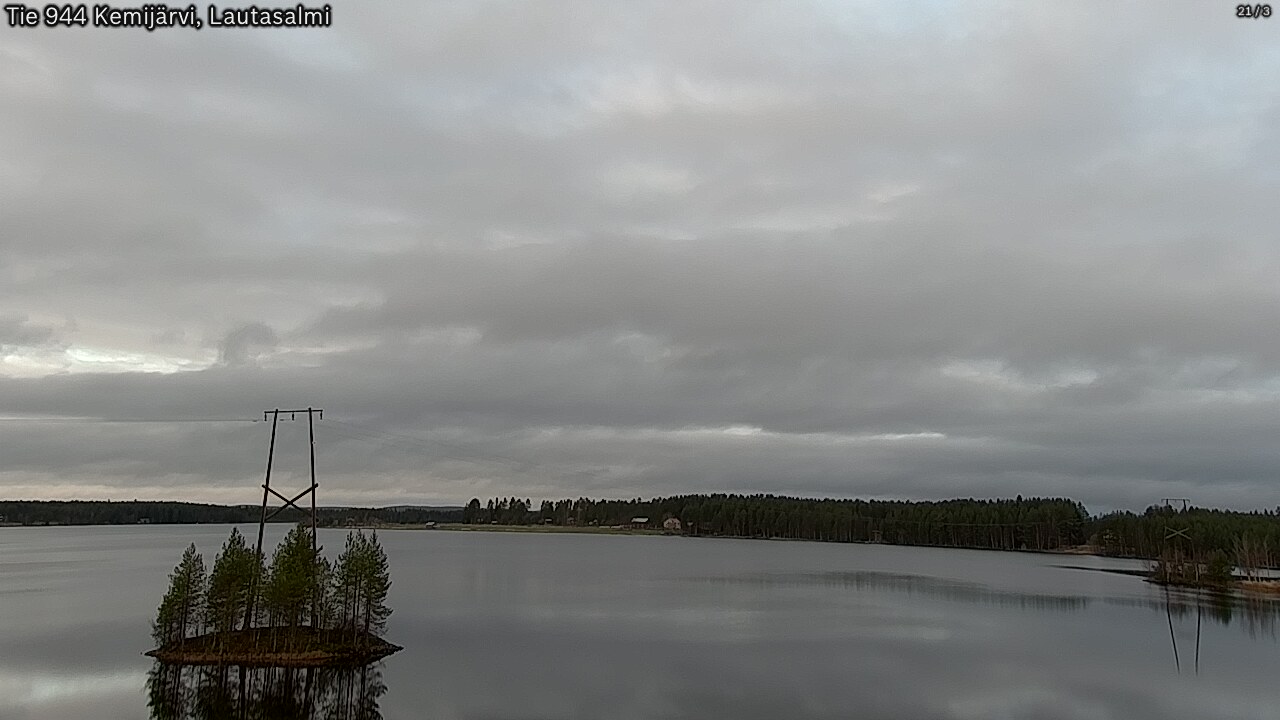 Kelikamerat Kuva Tie 944 Kemijärvi, Lautasalmi, Kemijärvi, Lappi