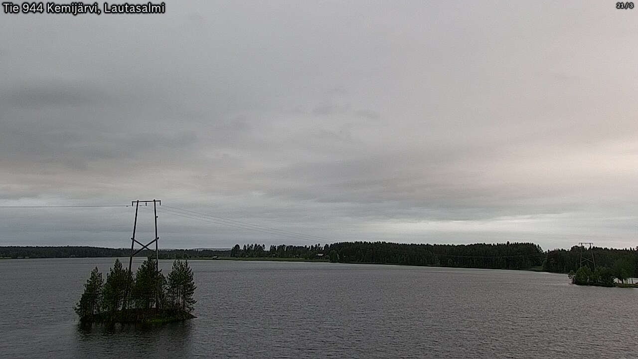 Kelikamerat Kuva Tie 944 Kemijärvi, Lautasalmi, Kemijärvi, Lappi