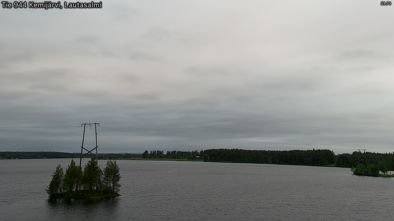Kelikamerat Kuva Tie 944 Kemijärvi, Lautasalmi, Kemijärvi, Lappi