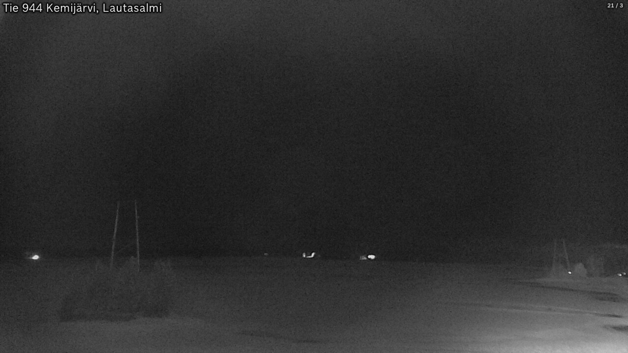 Kelikamerat Kuva Tie 944 Kemijärvi, Lautasalmi, Kemijärvi, Lappi
