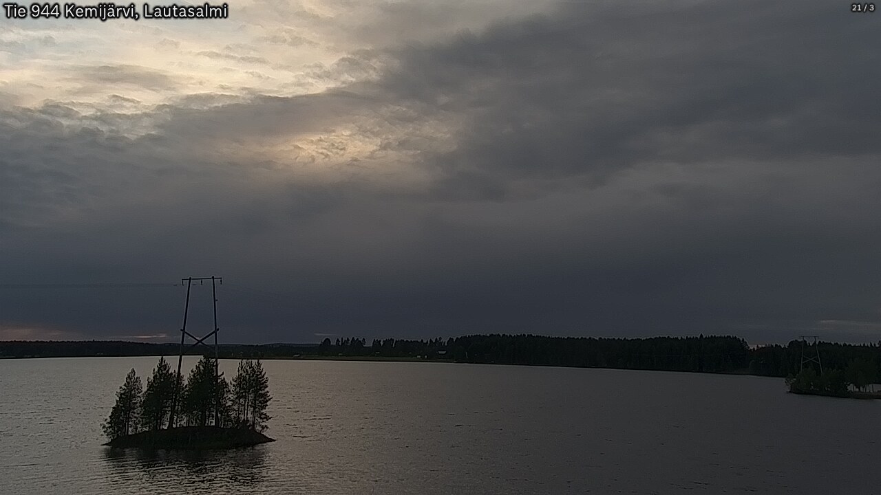 Kelikamerat Kuva Tie 944 Kemijärvi, Lautasalmi, Kemijärvi, Lappi