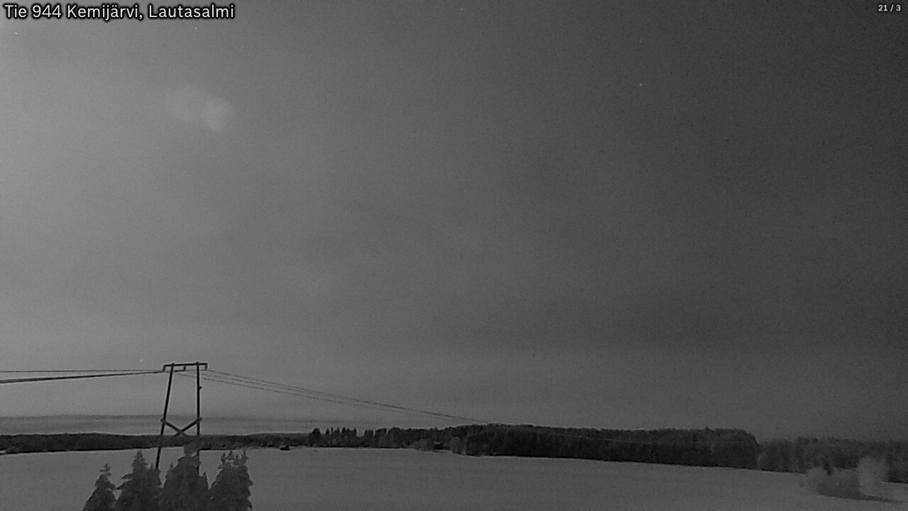 Kelikamerat Kuva Tie 944 Kemijärvi, Lautasalmi, Kemijärvi, Lappi