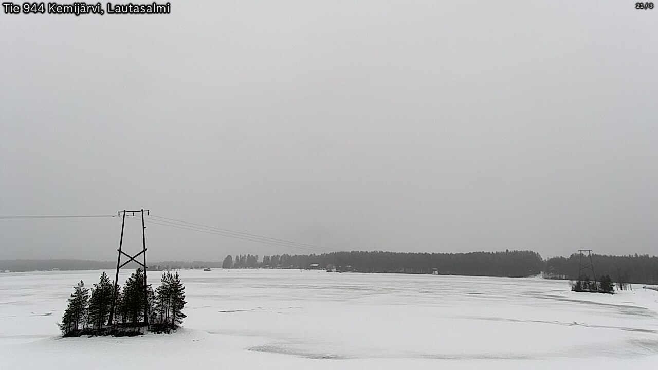 Kelikamerat Kuva Tie 944 Kemijärvi, Lautasalmi, Kemijärvi, Lappi