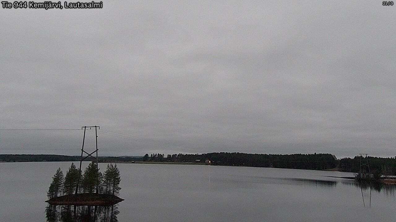 Kelikamerat Kuva Tie 944 Kemijärvi, Lautasalmi, Kemijärvi, Lappi