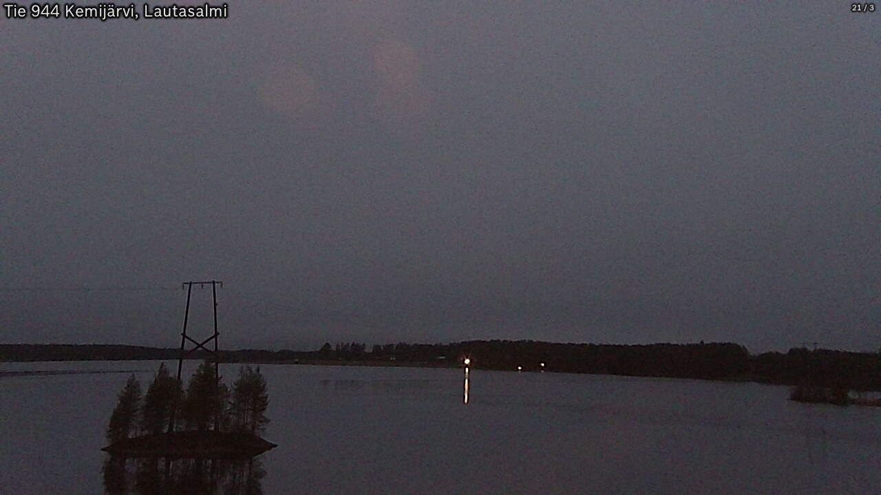 Kelikamerat Kuva Tie 944 Kemijärvi, Lautasalmi, Kemijärvi, Lappi
