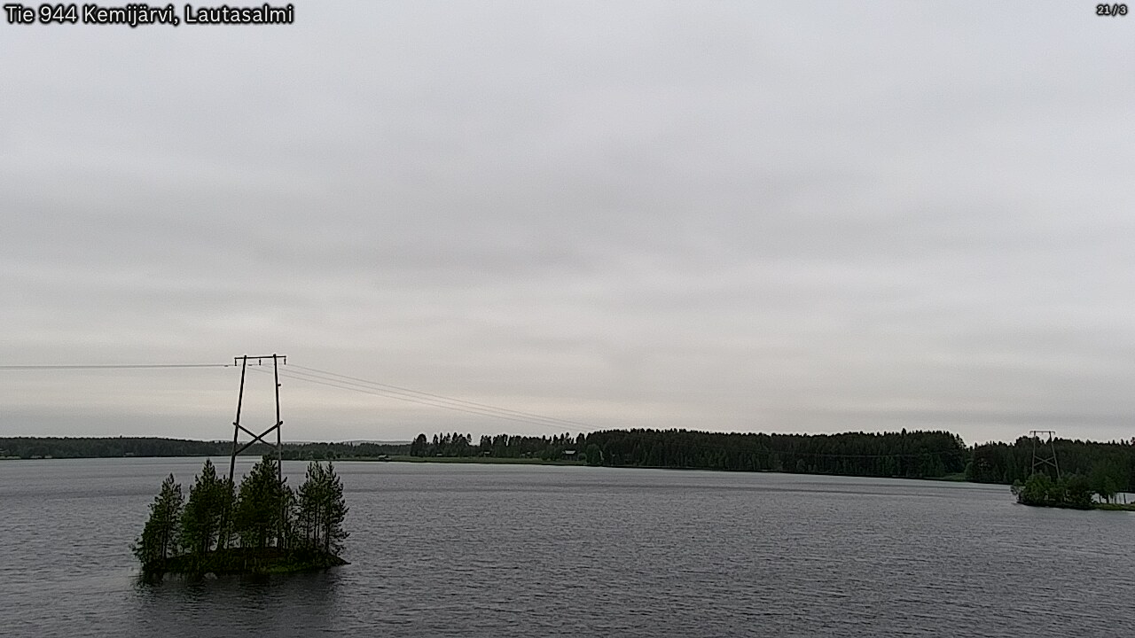 Kelikamerat Kuva Tie 944 Kemijärvi, Lautasalmi, Kemijärvi, Lappi