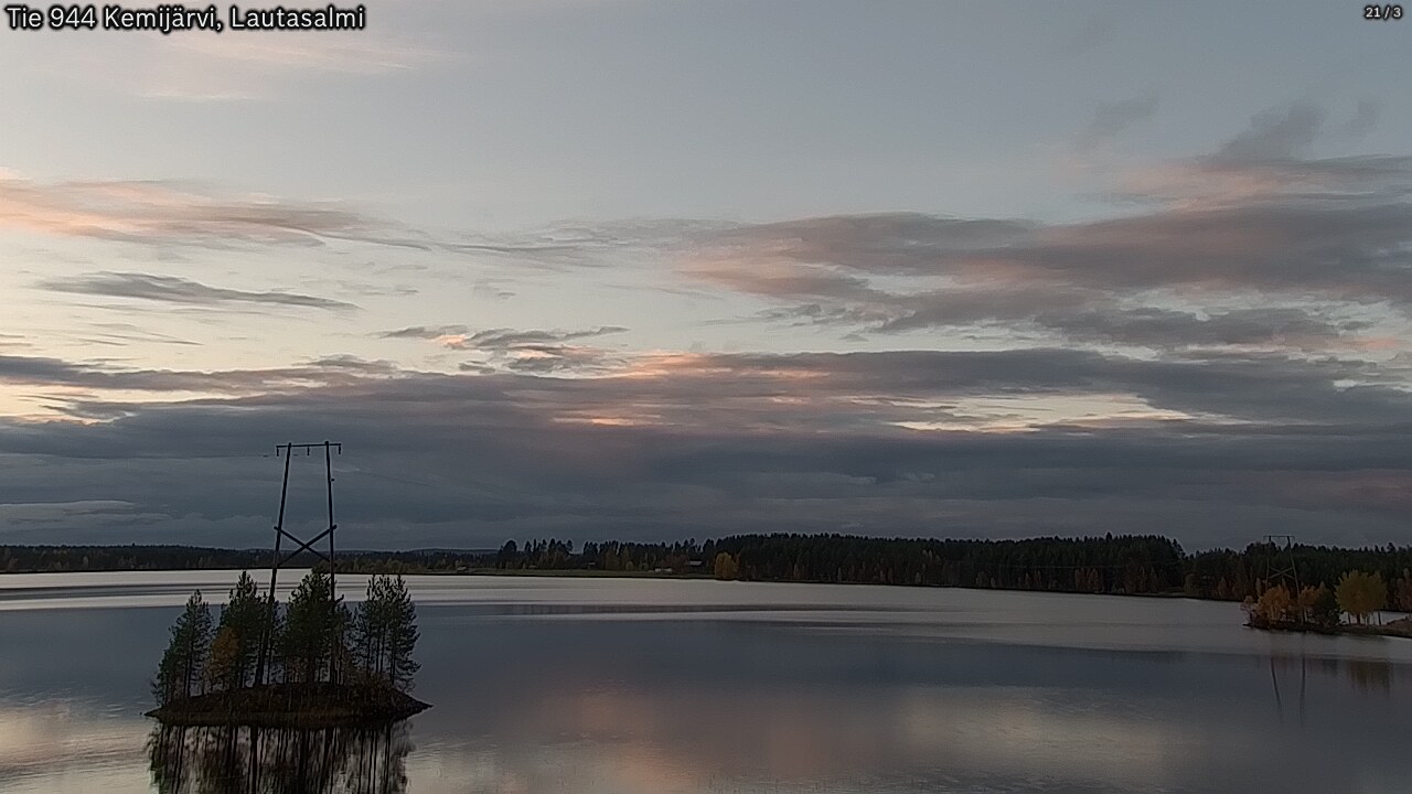 Kelikamerat Kuva Tie 944 Kemijärvi, Lautasalmi, Kemijärvi, Lappi