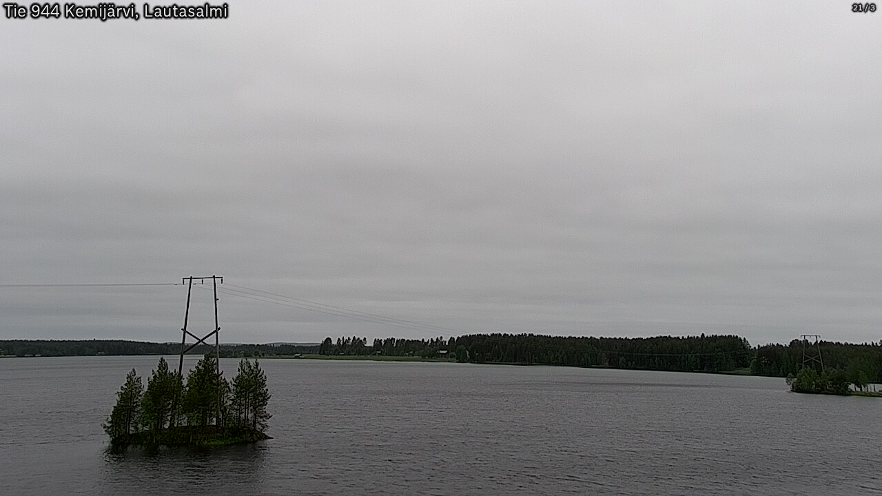 Kelikamerat Kuva Tie 944 Kemijärvi, Lautasalmi, Kemijärvi, Lappi