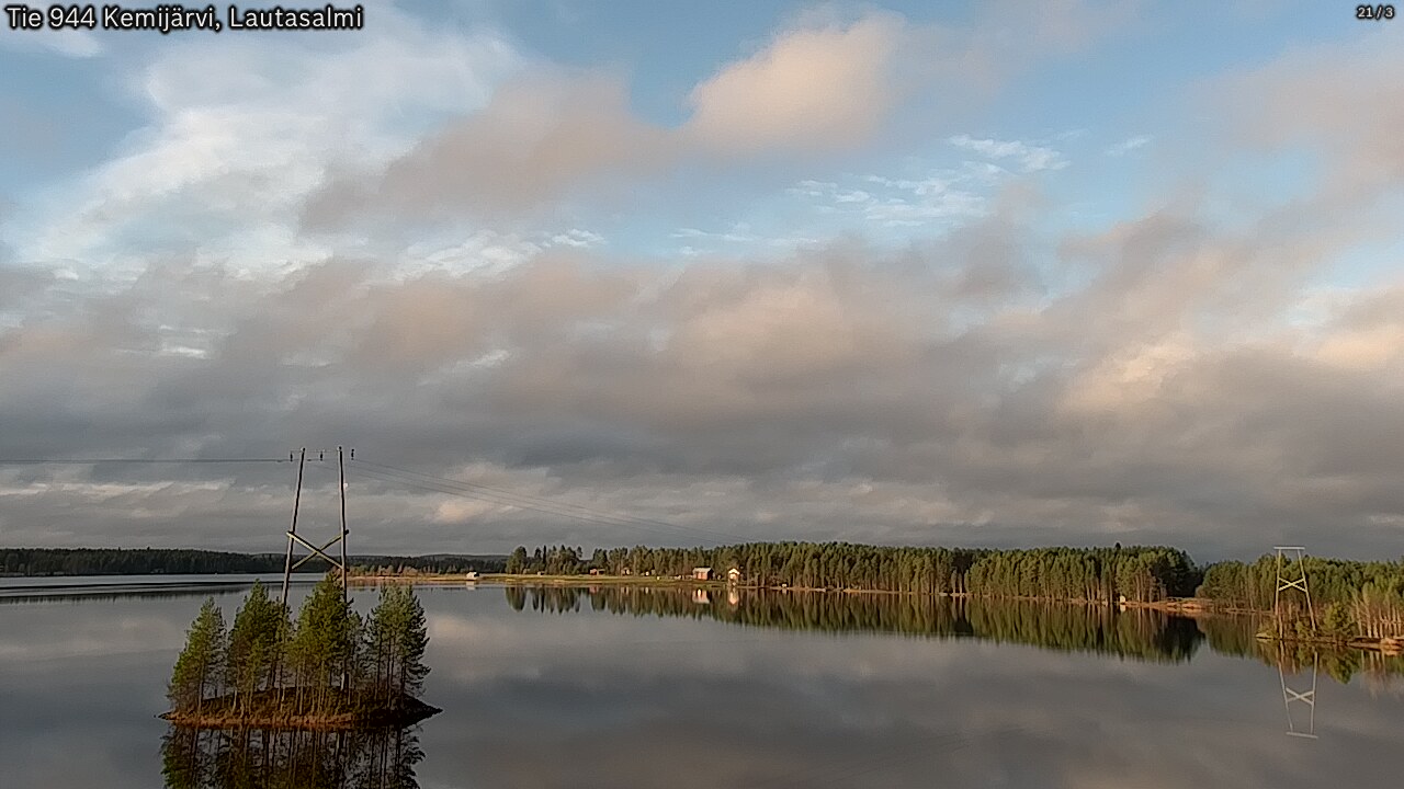 Kelikamerat Kuva Tie 944 Kemijärvi, Lautasalmi, Kemijärvi, Lappi