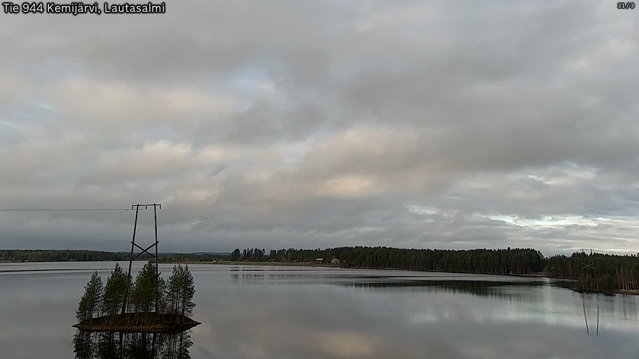 Kelikamerat Kuva Tie 944 Kemijärvi, Lautasalmi, Kemijärvi, Lappi