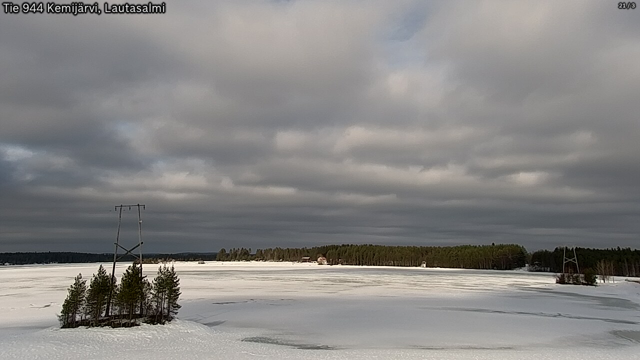 Kelikamerat Kuva Tie 944 Kemijärvi, Lautasalmi, Kemijärvi, Lappi