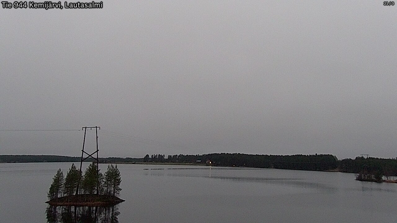 Kelikamerat Kuva Tie 944 Kemijärvi, Lautasalmi, Kemijärvi, Lappi