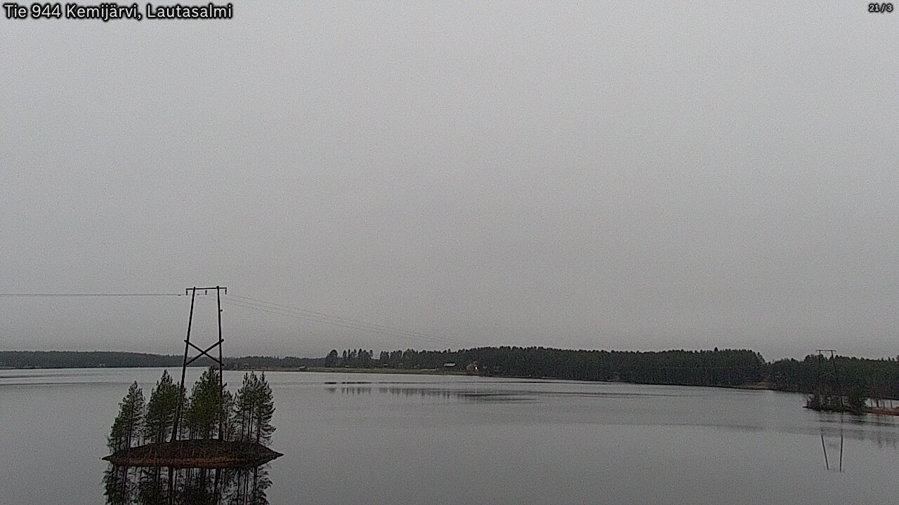 Kelikamerat Kuva Tie 944 Kemijärvi, Lautasalmi, Kemijärvi, Lappi