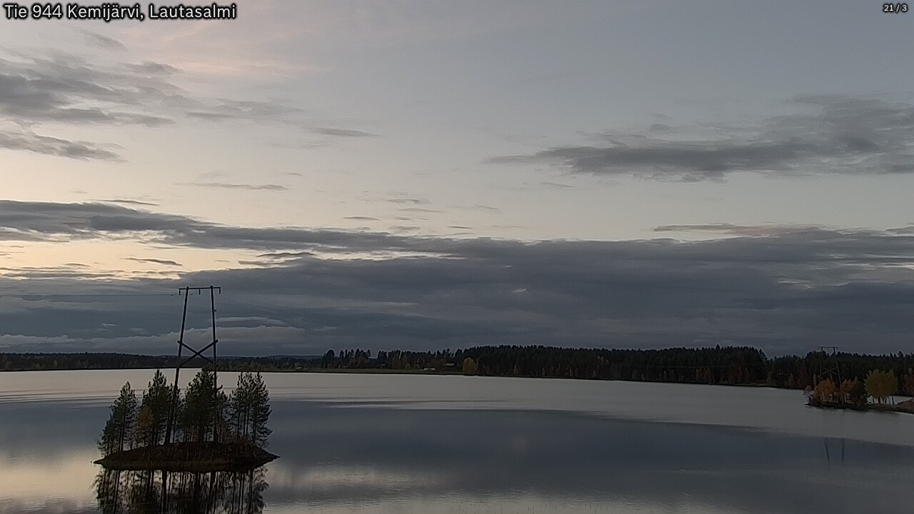 Kelikamerat Kuva Tie 944 Kemijärvi, Lautasalmi, Kemijärvi, Lappi