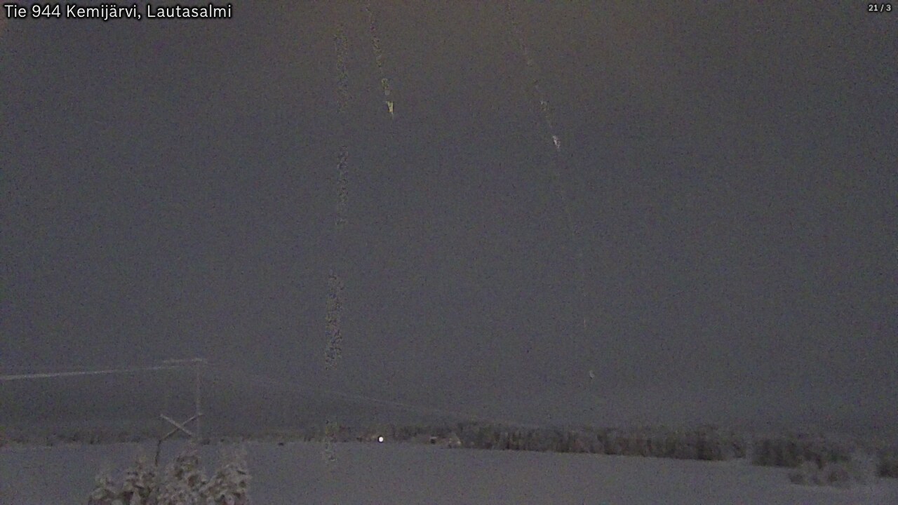 Kelikamerat Kuva Tie 944 Kemijärvi, Lautasalmi, Kemijärvi, Lappi