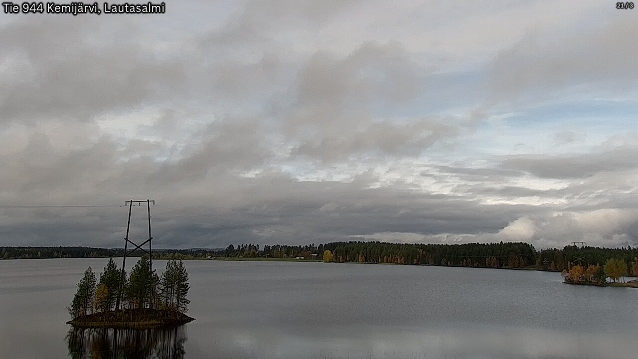 Kelikamerat Kuva Tie 944 Kemijärvi, Lautasalmi, Kemijärvi, Lappi
