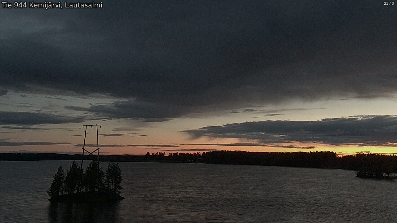 Kelikamerat Kuva Tie 944 Kemijärvi, Lautasalmi, Kemijärvi, Lappi