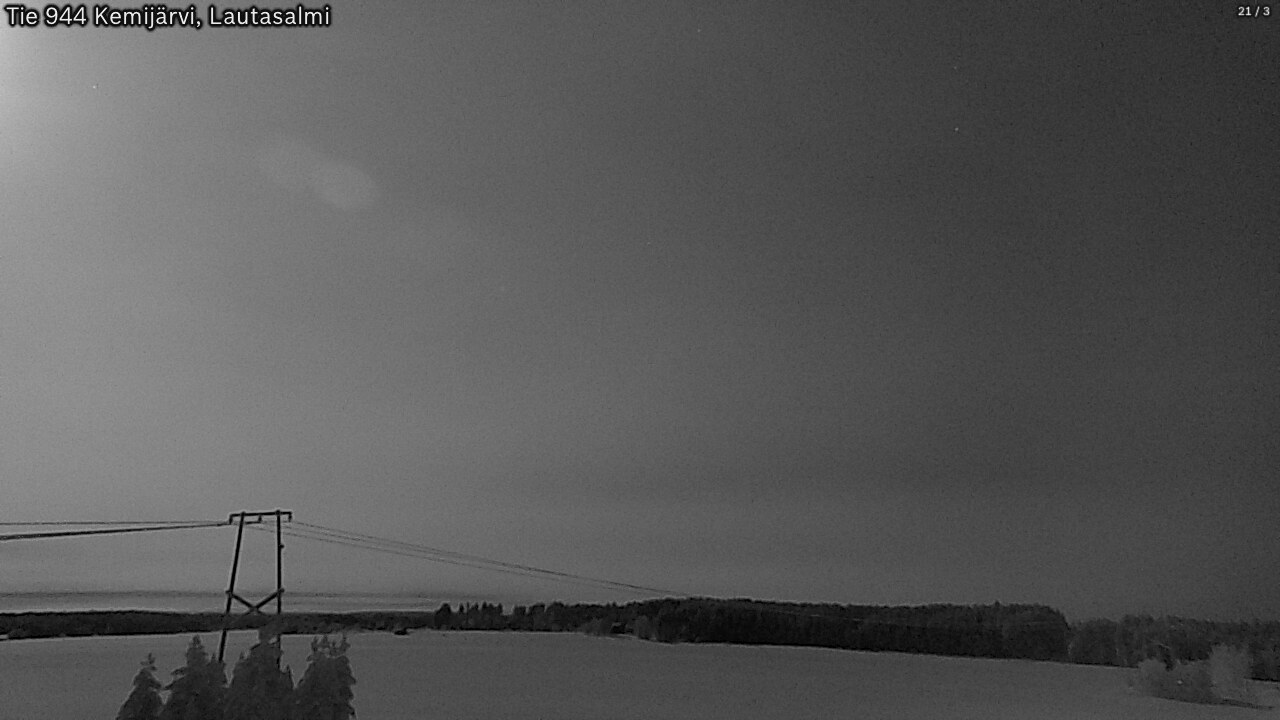 Kelikamerat Kuva Tie 944 Kemijärvi, Lautasalmi, Kemijärvi, Lappi