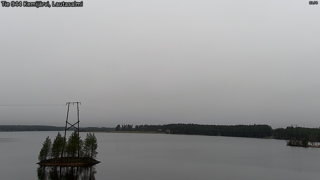 Kelikamerat Kuva Tie 944 Kemijärvi, Lautasalmi, Kemijärvi, Lappi