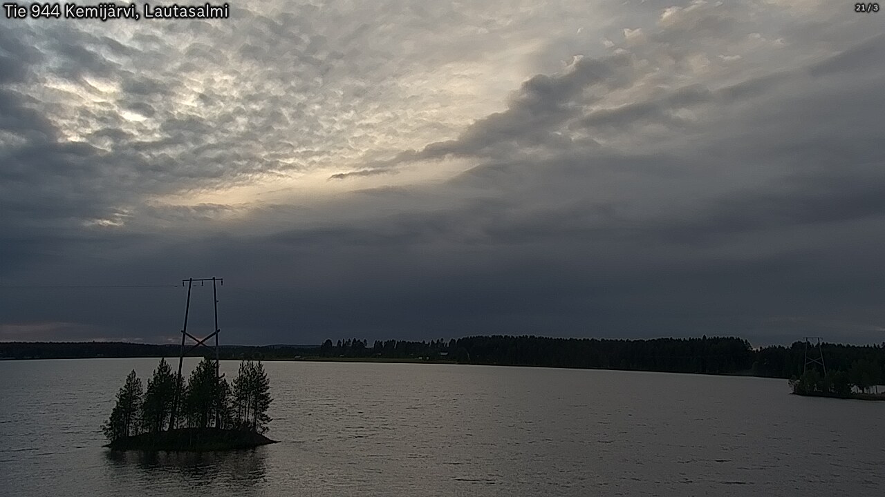 Kelikamerat Kuva Tie 944 Kemijärvi, Lautasalmi, Kemijärvi, Lappi