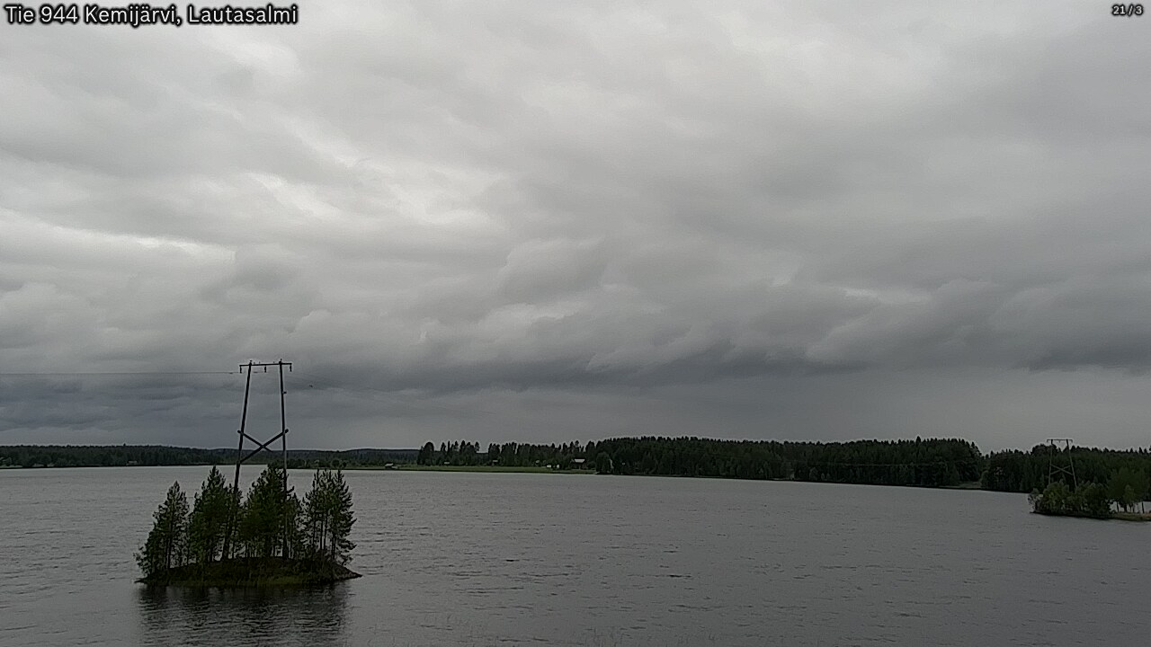Kelikamerat Kuva Tie 944 Kemijärvi, Lautasalmi, Kemijärvi, Lappi