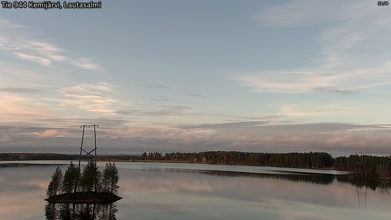 Kelikamerat Kuva Tie 944 Kemijärvi, Lautasalmi, Kemijärvi, Lappi