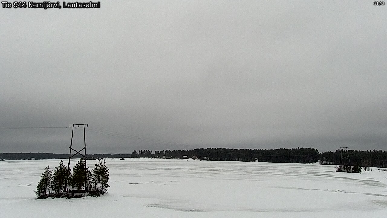 Kelikamerat Kuva Tie 944 Kemijärvi, Lautasalmi, Kemijärvi, Lappi