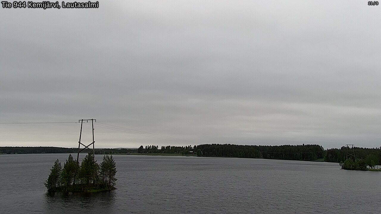 Kelikamerat Kuva Tie 944 Kemijärvi, Lautasalmi, Kemijärvi, Lappi