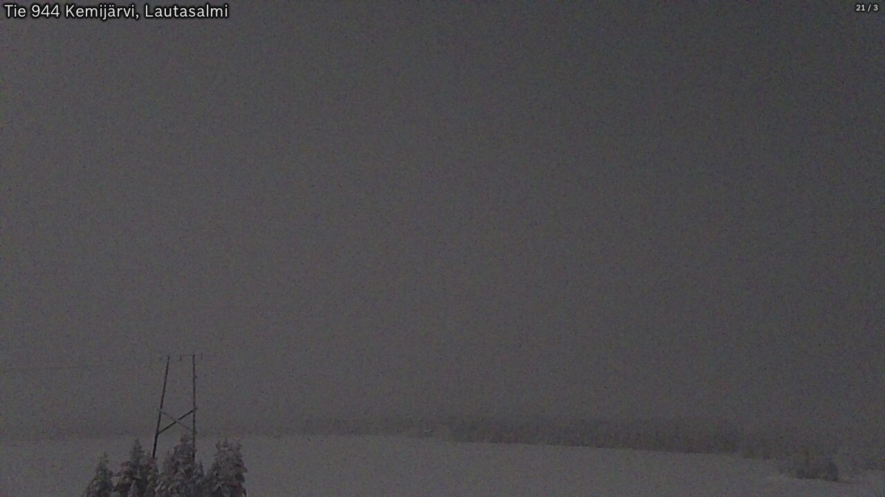 Kelikamerat Kuva Tie 944 Kemijärvi, Lautasalmi, Kemijärvi, Lappi