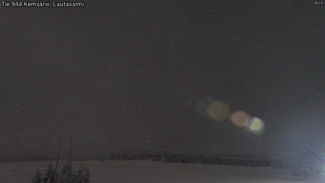 Kelikamerat Kuva Tie 944 Kemijärvi, Lautasalmi, Kemijärvi, Lappi