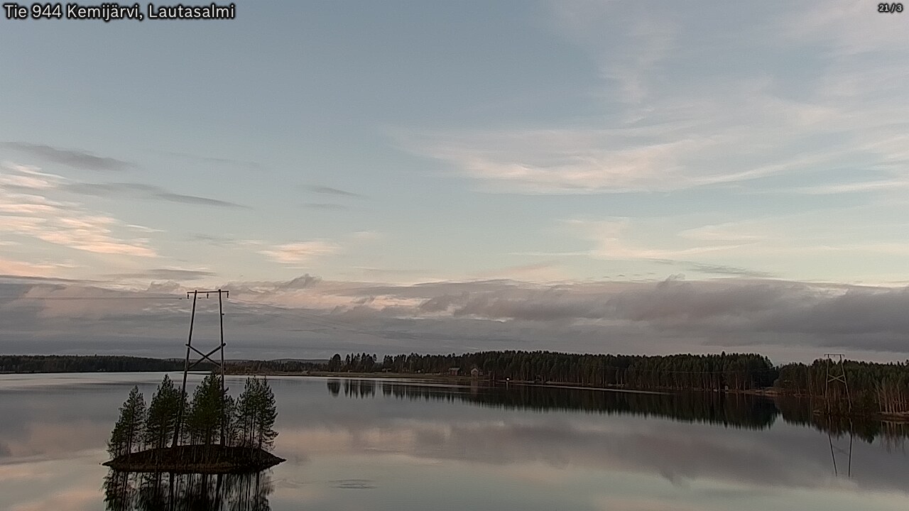 Kelikamerat Kuva Tie 944 Kemijärvi, Lautasalmi, Kemijärvi, Lappi