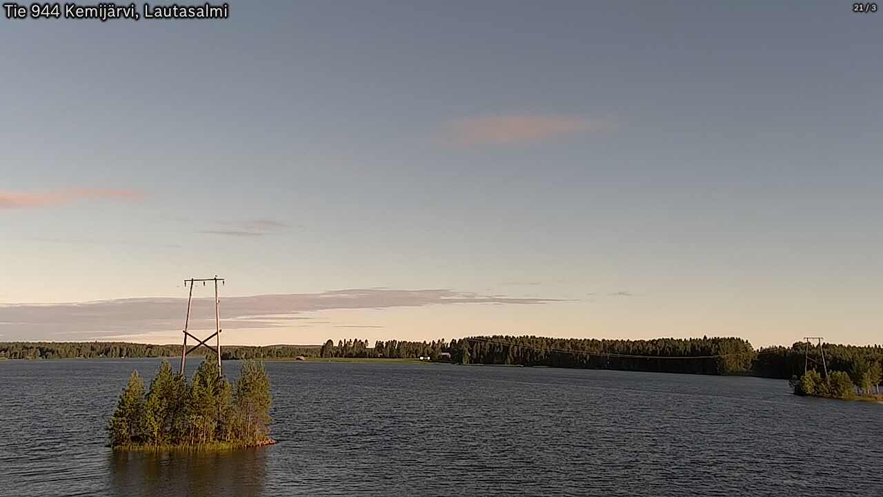 Kelikamerat Kuva Tie 944 Kemijärvi, Lautasalmi, Kemijärvi, Lappi