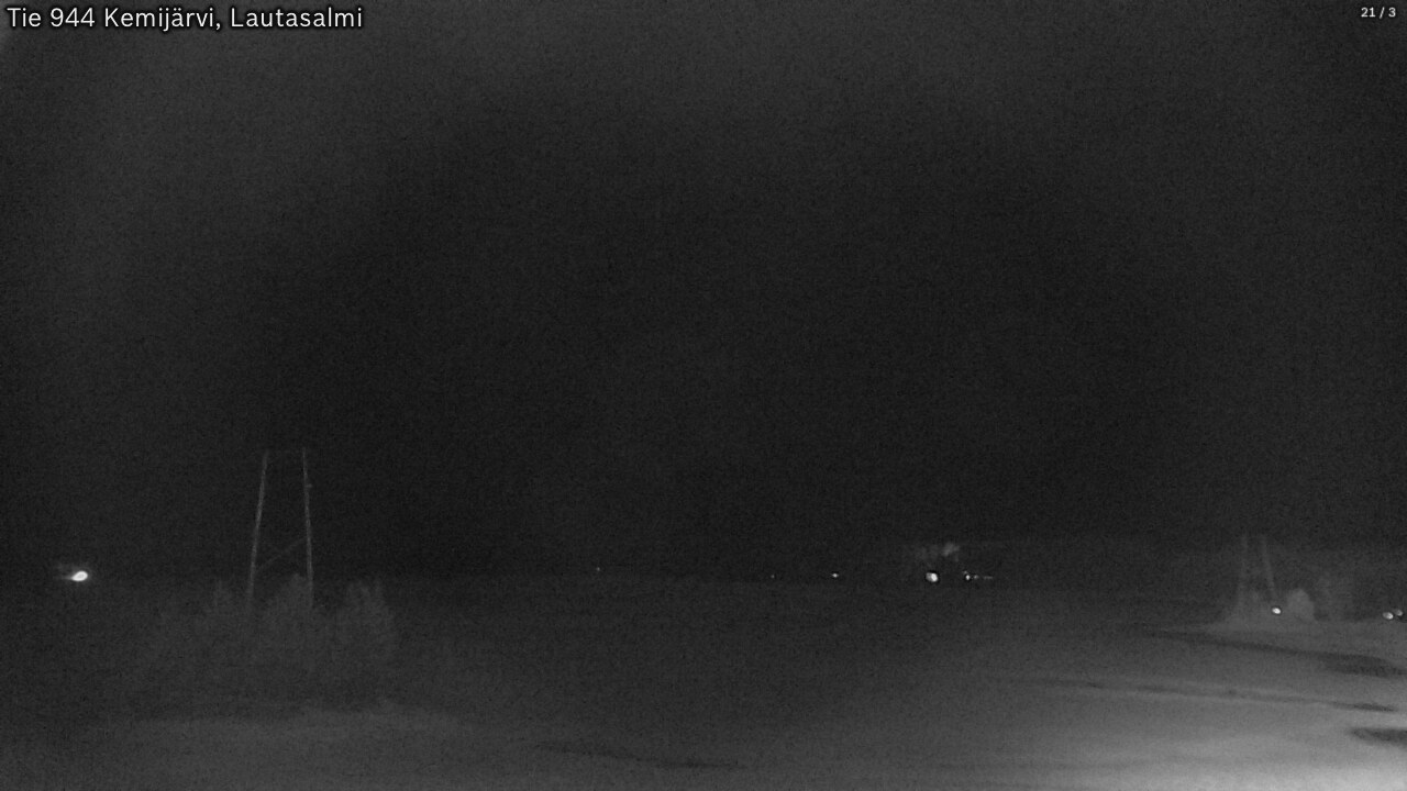 Kelikamerat Kuva Tie 944 Kemijärvi, Lautasalmi, Kemijärvi, Lappi
