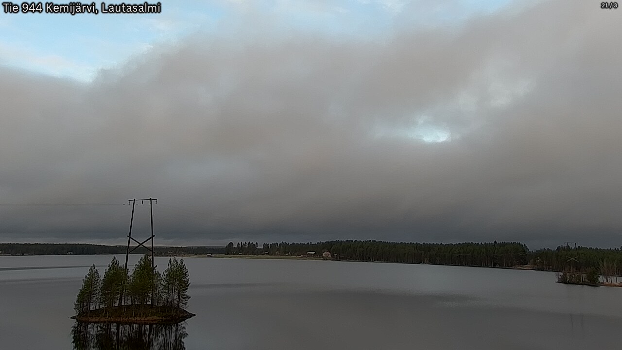 Kelikamerat Kuva Tie 944 Kemijärvi, Lautasalmi, Kemijärvi, Lappi