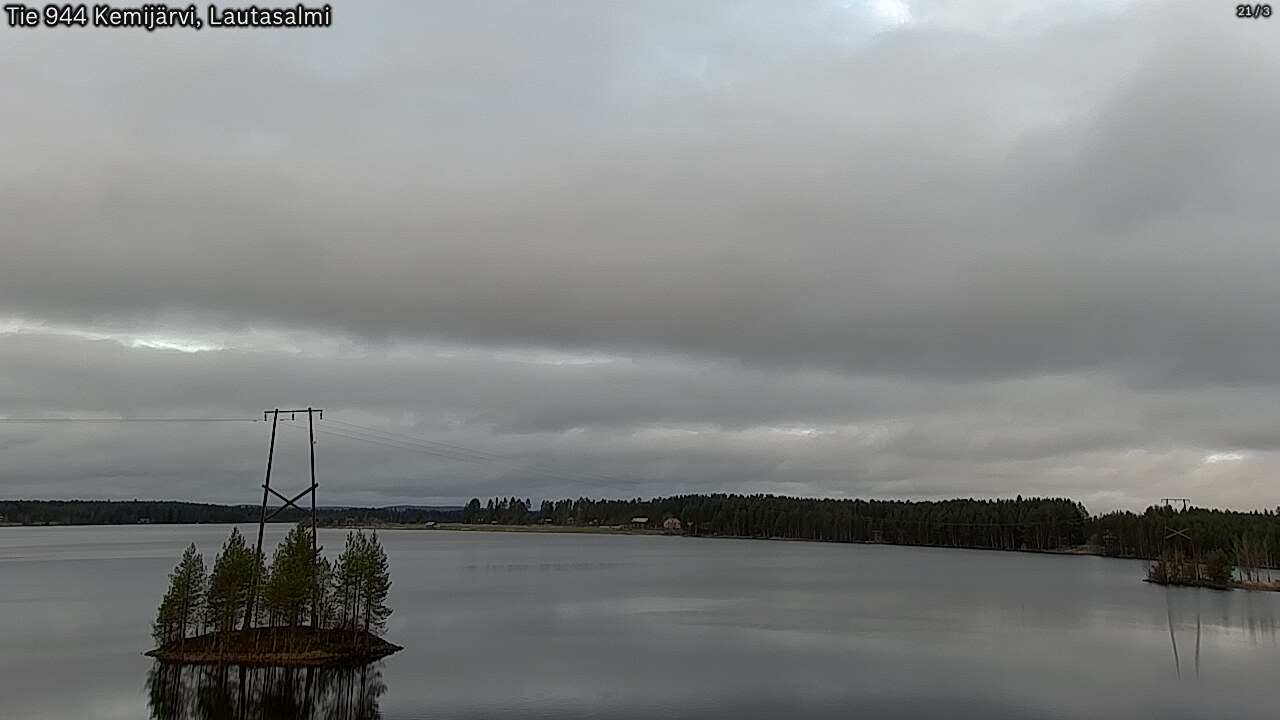 Kelikamerat Kuva Tie 944 Kemijärvi, Lautasalmi, Kemijärvi, Lappi