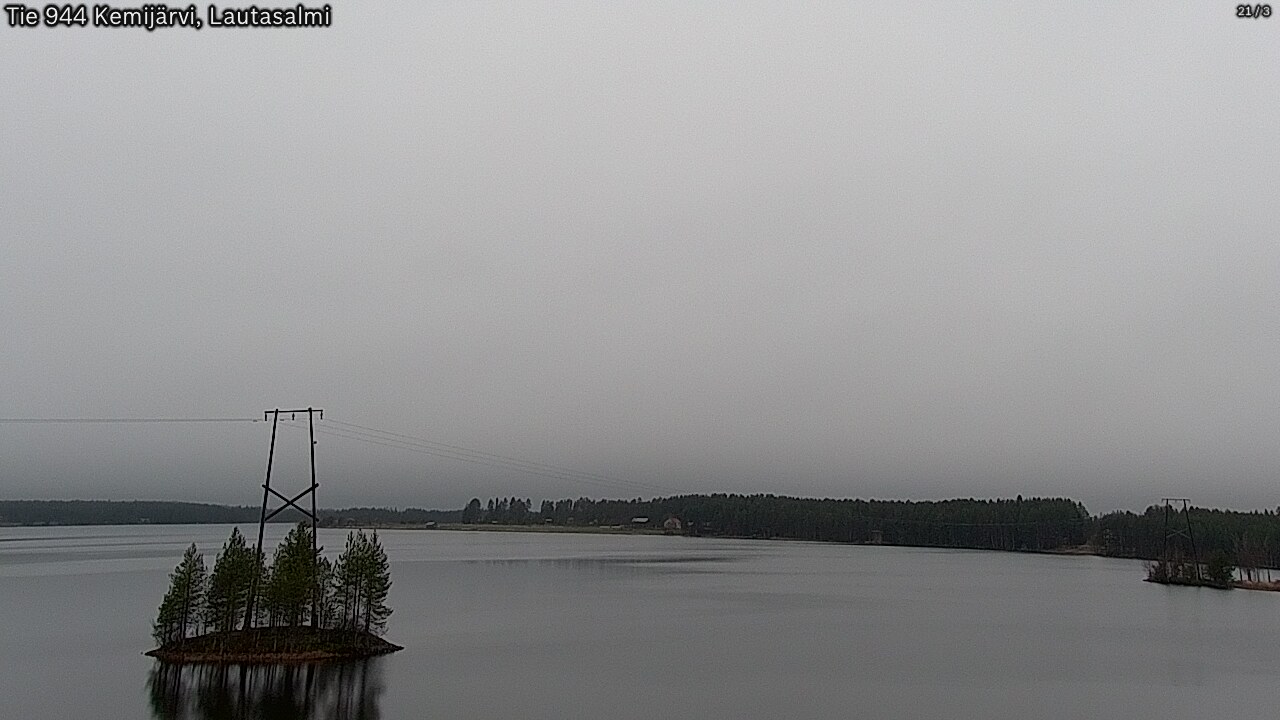 Kelikamerat Kuva Tie 944 Kemijärvi, Lautasalmi, Kemijärvi, Lappi