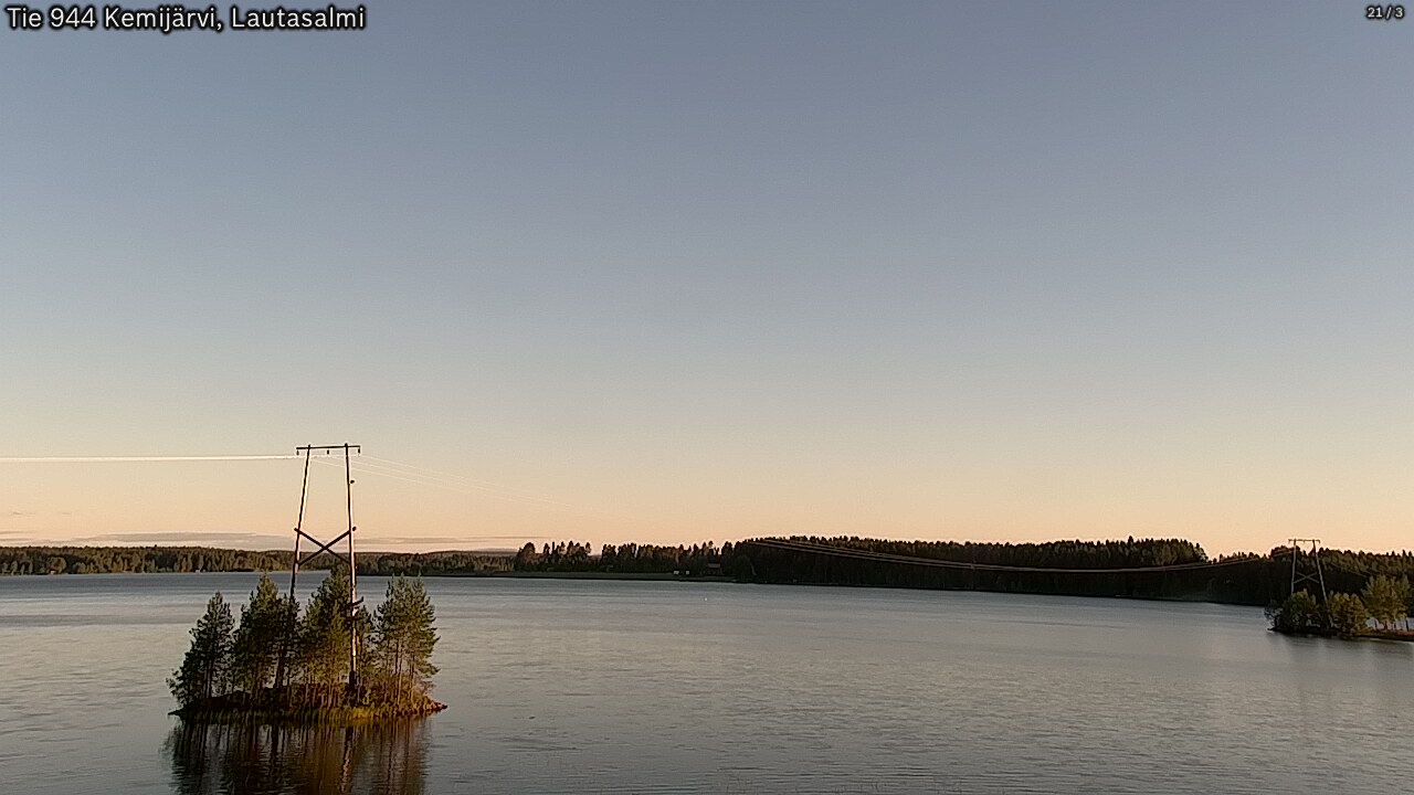 Kelikamerat Kuva Tie 944 Kemijärvi, Lautasalmi, Kemijärvi, Lappi