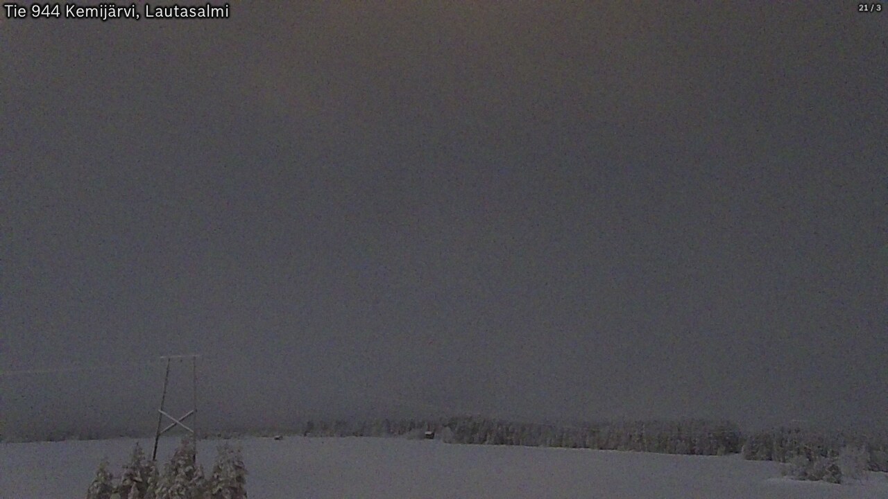Kelikamerat Kuva Tie 944 Kemijärvi, Lautasalmi, Kemijärvi, Lappi