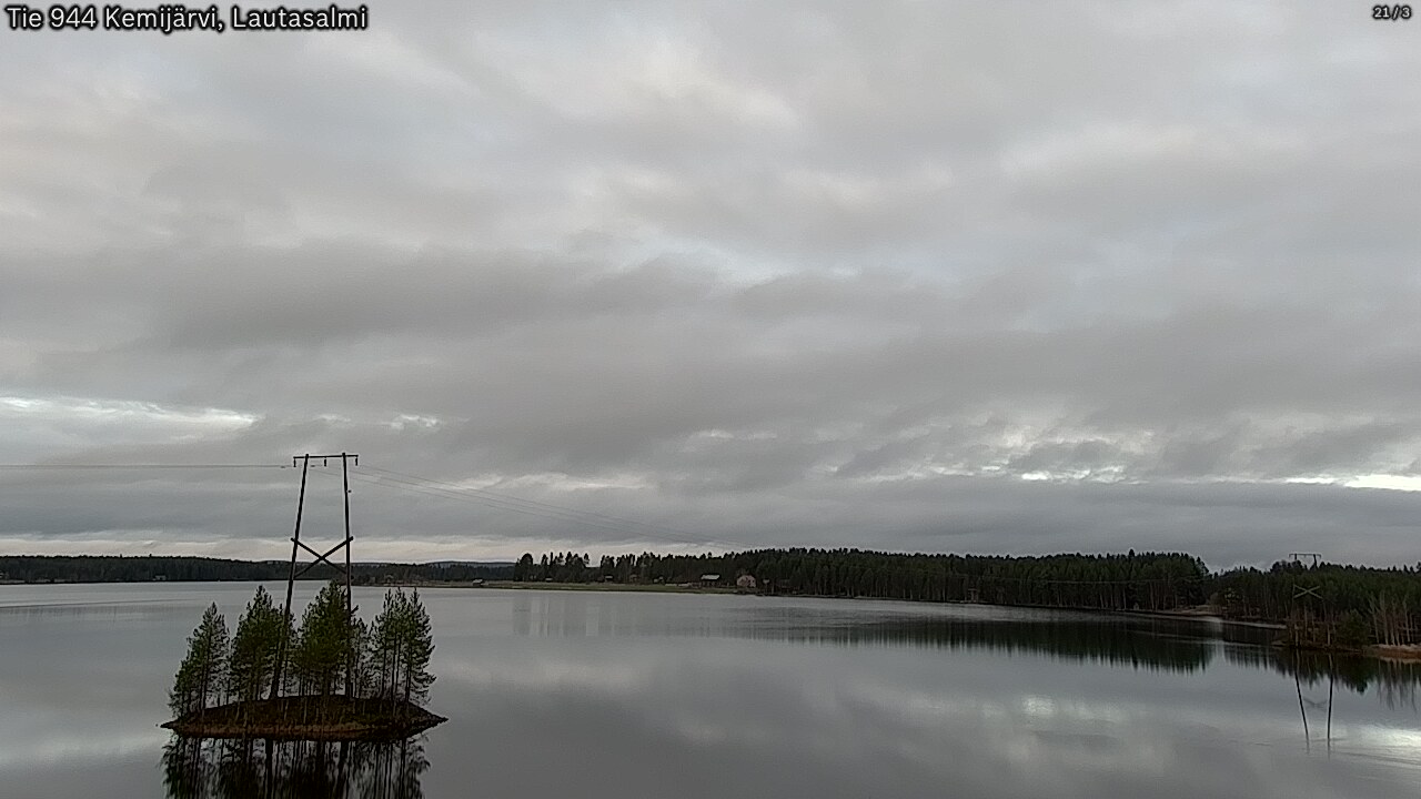 Kelikamerat Kuva Tie 944 Kemijärvi, Lautasalmi, Kemijärvi, Lappi