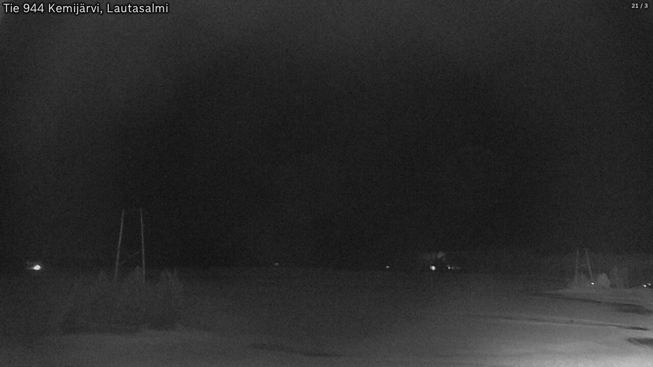 Kelikamerat Kuva Tie 944 Kemijärvi, Lautasalmi, Kemijärvi, Lappi