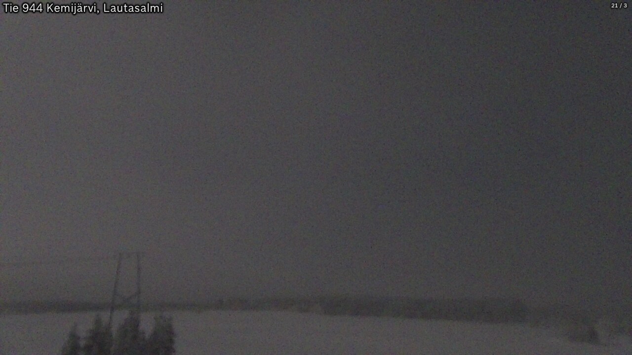 Kelikamerat Kuva Tie 944 Kemijärvi, Lautasalmi, Kemijärvi, Lappi