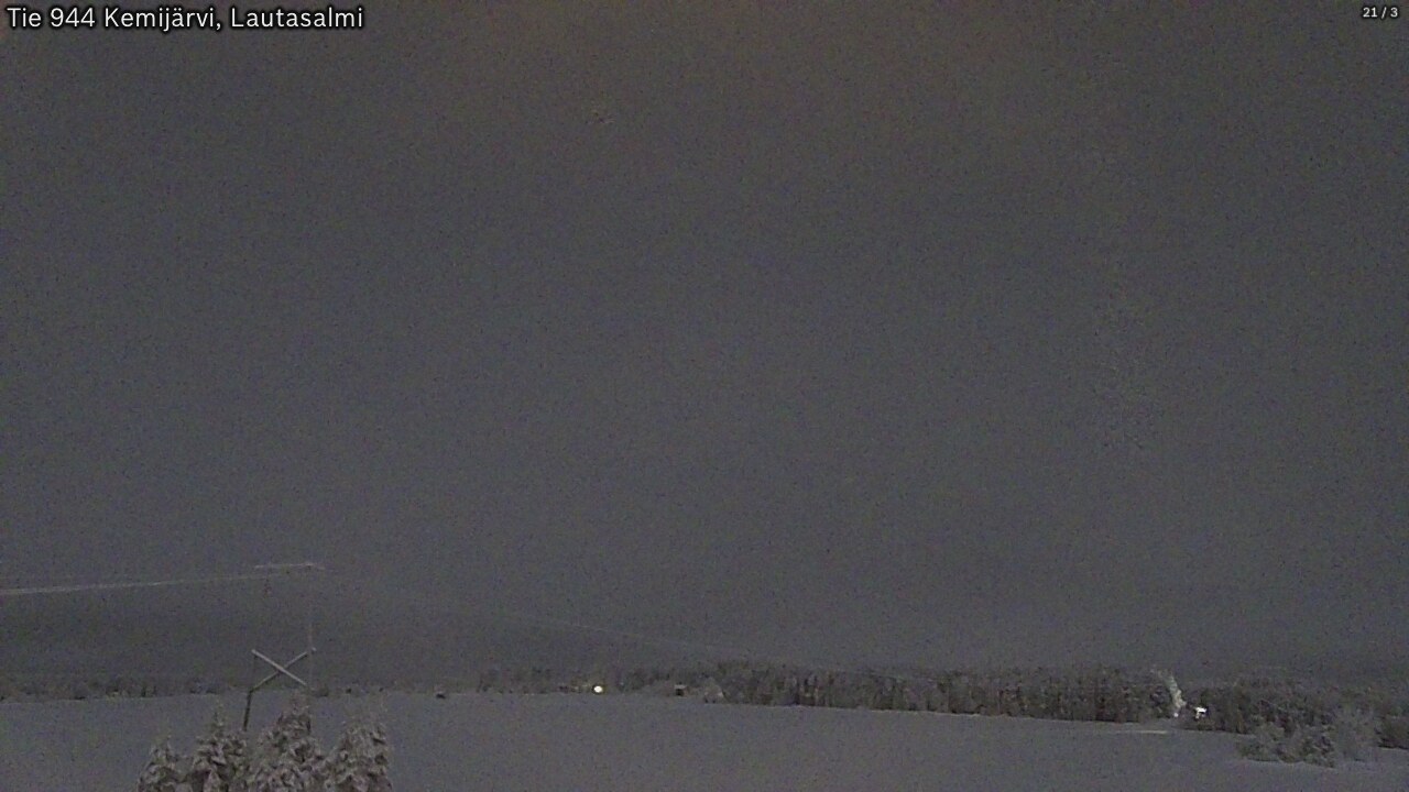 Kelikamerat Kuva Tie 944 Kemijärvi, Lautasalmi, Kemijärvi, Lappi