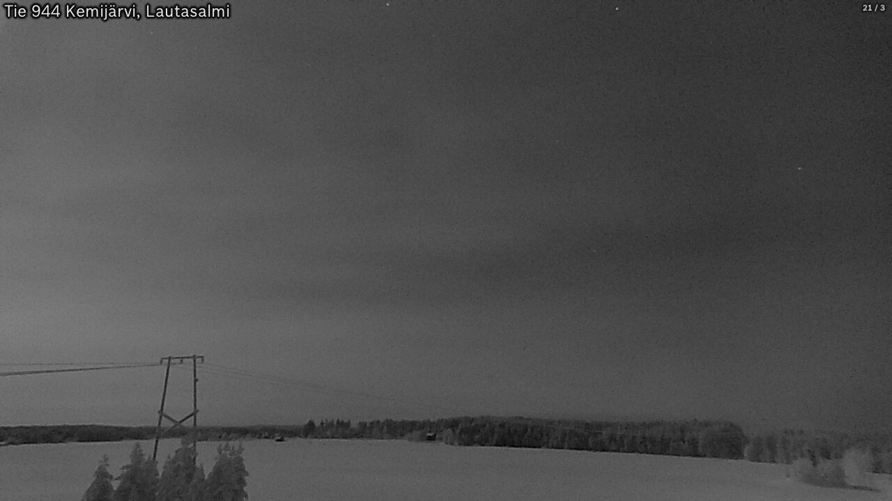 Kelikamerat Kuva Tie 944 Kemijärvi, Lautasalmi, Kemijärvi, Lappi