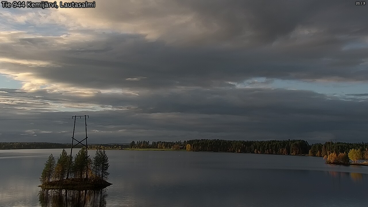 Kelikamerat Kuva Tie 944 Kemijärvi, Lautasalmi, Kemijärvi, Lappi