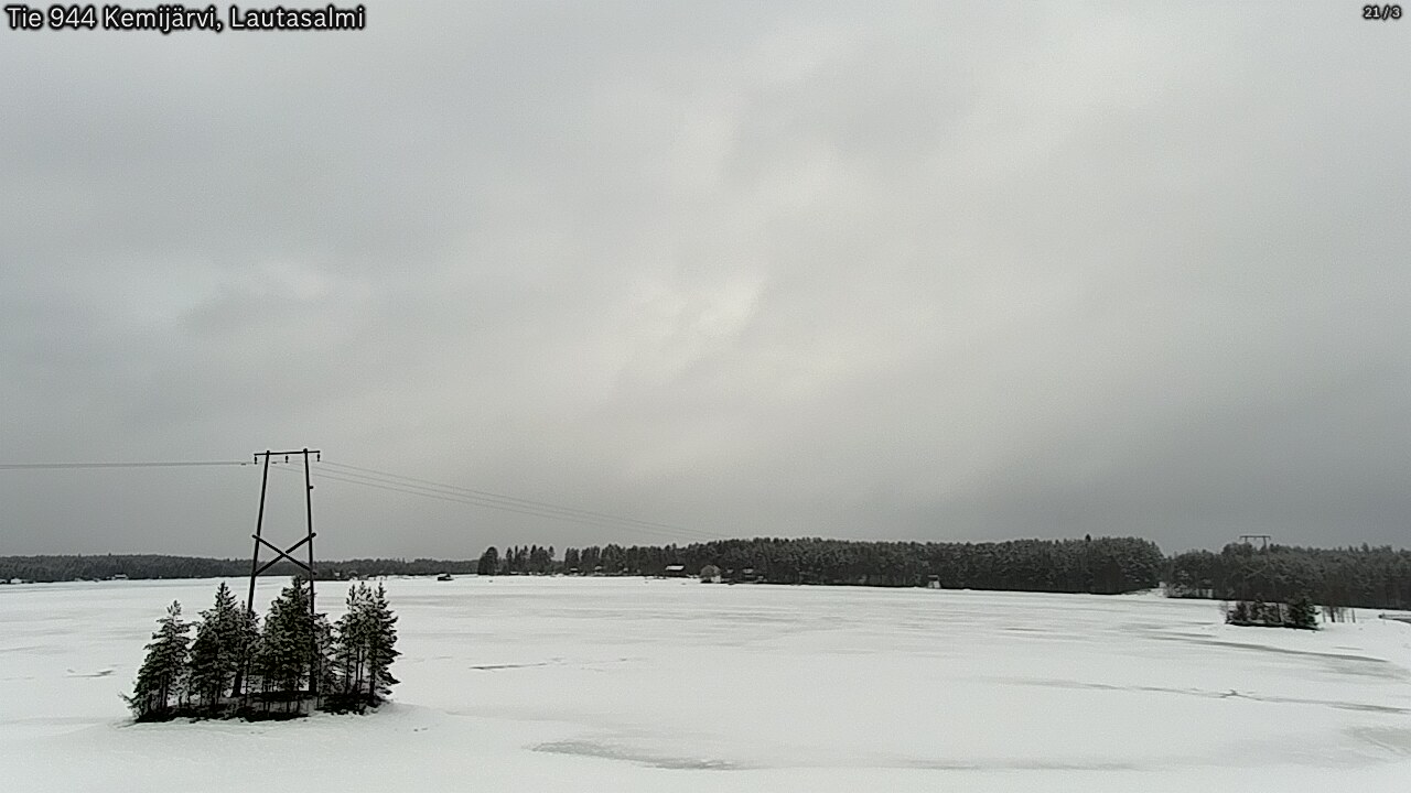 Kelikamerat Kuva Tie 944 Kemijärvi, Lautasalmi, Kemijärvi, Lappi
