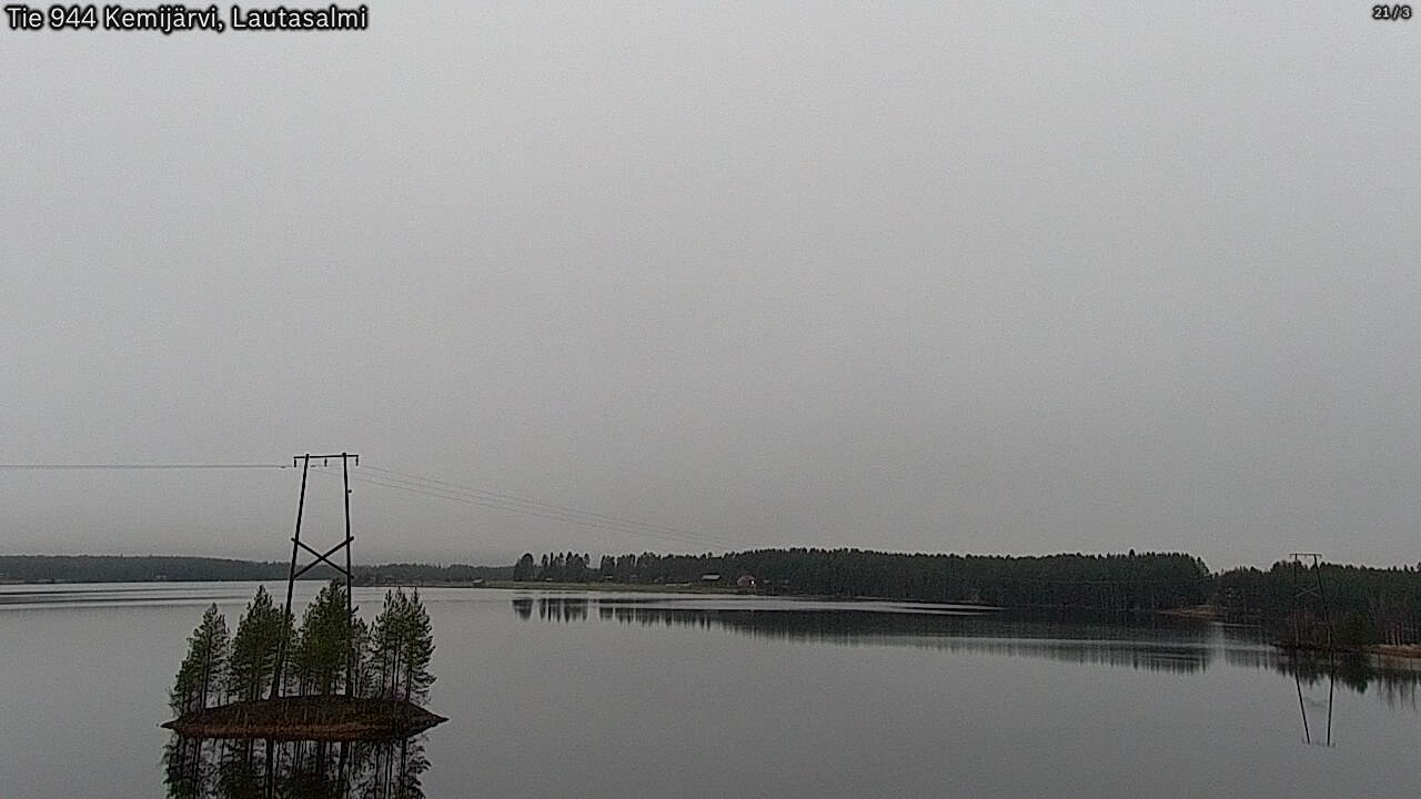 Kelikamerat Kuva Tie 944 Kemijärvi, Lautasalmi, Kemijärvi, Lappi